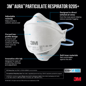 3M™ Aura™ Particulate Respirator