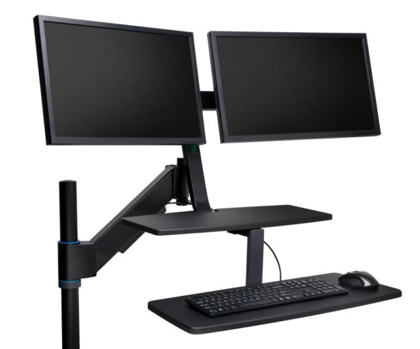 Kensington Dual Monitor Smart Fit Sit/Stand Workstation