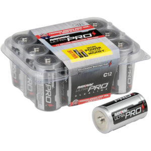 Rayovac® Alkaline Ultra Pro™ C 12 Battery Contractor Pack – Pkg Qty 12